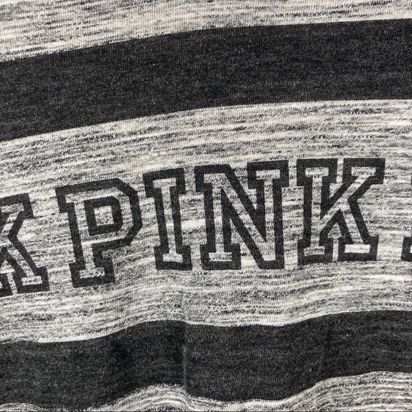 Pink logo v-neck t-shirt - Picture 4 of 8